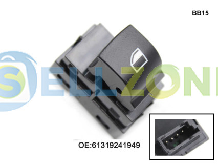 Κουμπί ηλεκτρικού παραθύρου συνοδηγού για BMW F02 F07 F10 - BB15